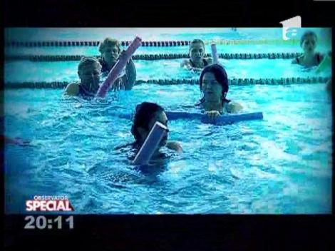 Gimnastica acvatica, un sport pentru oricine