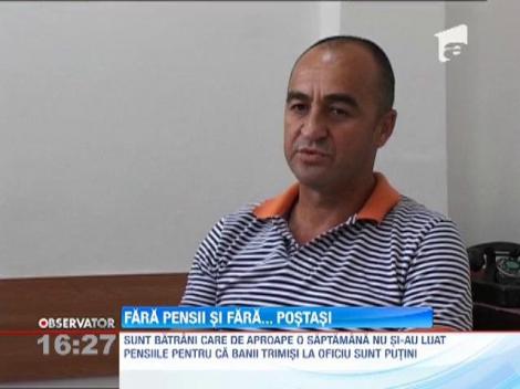 Batranii din Tamasi se imbulzesc pentru pensii in fiecare luna