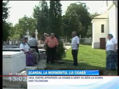 Scandal la mormantul lui Florin Cioaba