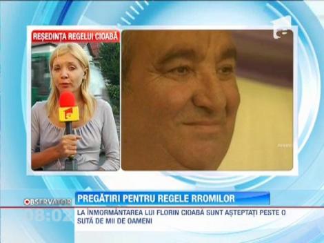 Pregatiri pentru regele rromilor