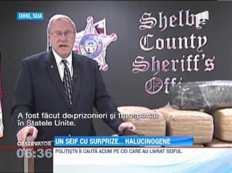 Un american a primit seiful comandat cu un bonus de 140 de kilograme de marijuana
