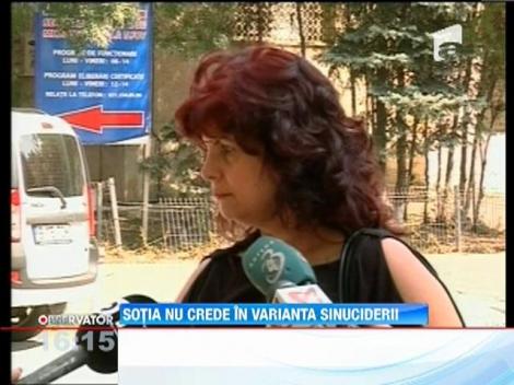 Sotia lui Costica Stefanescu nu crede in varianta sinuciderii