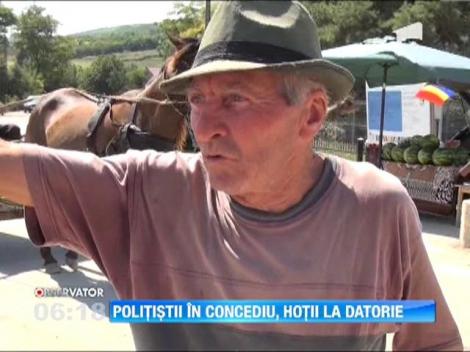 In comuna ieseana Golaiesti, toti politistii sunt in concediu de odihna