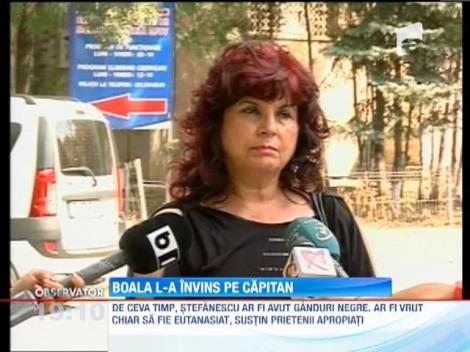 Sotia lui Costica Stefanescu infirma varianta sinuciderii: "Era ametit de la calmante"