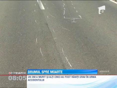 O clipa de neatentie l-a bagat in pamant pe un barbat si pe alti cinci oameni in spital