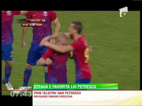 Dan Petrescu ii asigura pe campionii Romaniei ca vor juca in grupele Ligii Campionilor