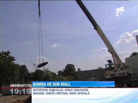 Proiectilul cu 100 de kilograme de explozibil gasit in Galati a fost detonat