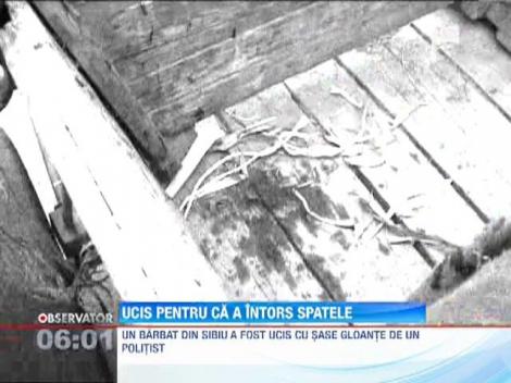 Un sibian a fost impuscat de sase ori, pentru ca i-a intors spatele unui politist