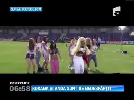Roxana Vancea, sexy pe motor in noul videoclip al Andei Adam