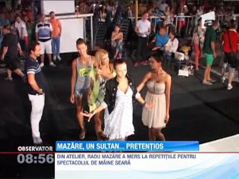 Radu Mazare isi pregateste costumul de sultan si cadanele pentru ultima seara de carnaval de la Mamaia