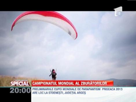 Cei mai buni parapantisti din lume se intrec la Stoenesti