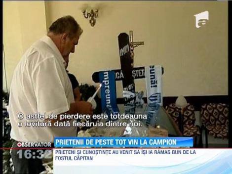 UPDATE / Prietenii campionului Costica Stefanescu isi iau ramas bun