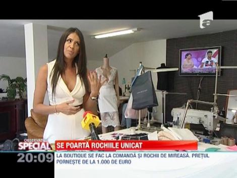 Se poarta rochiile unicat! Cat costa o astfel de creatie