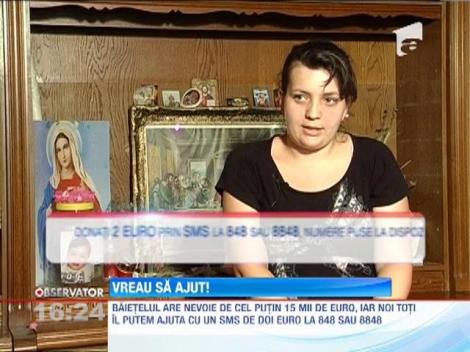 VREAU SA AJUT! / Are 4 ani si sufera de leucemie acuta limfoblastica