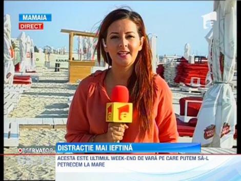 Distractie mai ieftina pe litoral