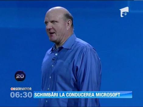 Schimbari la conducerea Microsoft