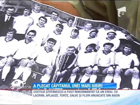 Costica Stefanescu, inmormantat ca un erou
