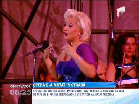 Spectacol de senzatie in aer liber, pe esplanda Operei Nationale Bucuresti