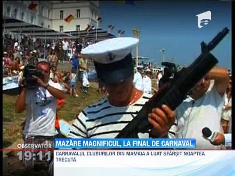 UPDATE / Radu Mazare, Suleyman Magnificul in ultima noapte de carnaval de la Mamaia