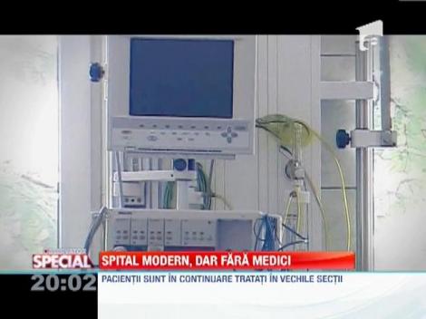 Spital modern, dar fara medici