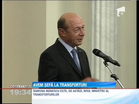 Ramona Manescu este noul ministrul al Transporturilor