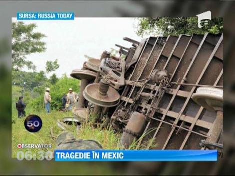 Accident feroviar in Mexic