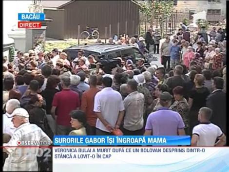 Update / Surorile Gabor isi vor conduce, astazi, mama pe ultimul drum