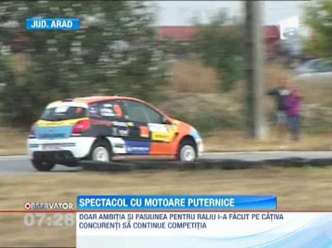 Spectacol cu motoare puternice in judetul Arad