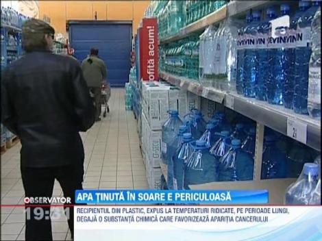 Apa minerala sau plata tinuta in soare provoca boli grave