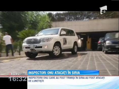 Mai multi inspectori ONU au fost atacati in Siria