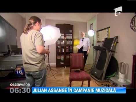 Julian Assange in campanie muzicala