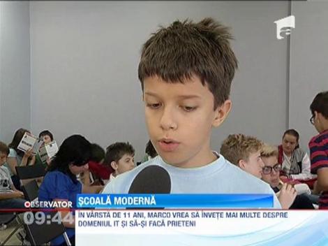 Scoala moderna pentru 30 de copii cu un IQ ridicat