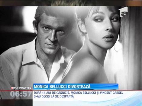 Monica Bellucci si Vincent Cassel divorteaza!