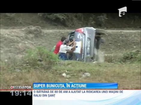 Ea e Super Bunicuta! La 80 de ani, a ridicat o masina de raliuri