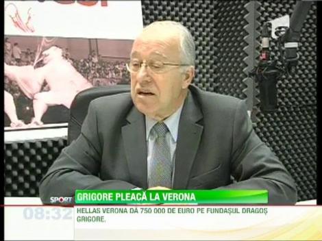 Dragos Grigore pleaca la Verona
