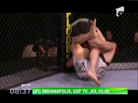 UFC Indianapolis, joi, la GSP TV
