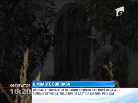 Un barbat din Buzau a fost gasit mort in conditii suspecte