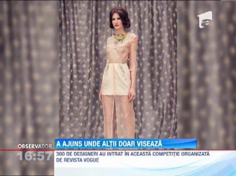 Designerul Florina Ivascu a ajuns in semifinala "Muuse X Vogue Talents Young Vision Award"