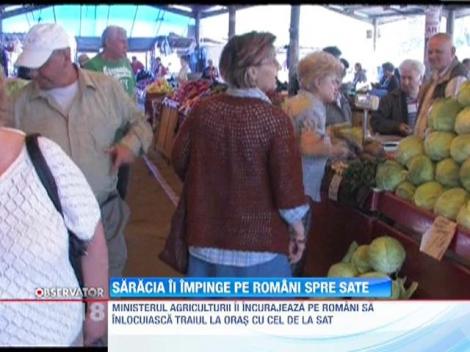 Saracia ii impinge pe romani spre sate
