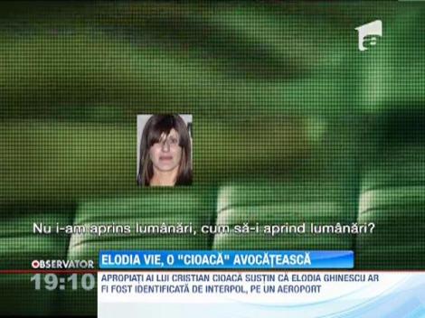 Elodia ar fi fost interceptata de Interpol pe un aeroport