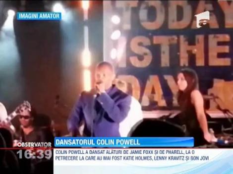 Colin Powell si-a etalat talentul de dansator