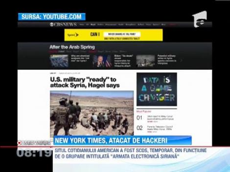 New York Times, din nou victima hackerilor 