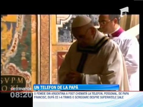Papa Francisc, aproape de fostii sai enoriasi din Argentina