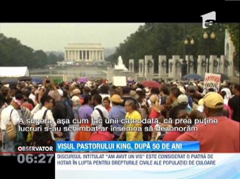 Visul pastorului Martin Luther King, dupa 50 de ani