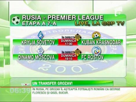 Gicu Grozav, ca si transferat la Terek Groznai