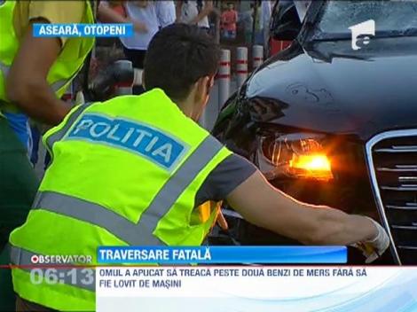 Accidentat mortal, dupa ce a traversat printr-un loc nepermis