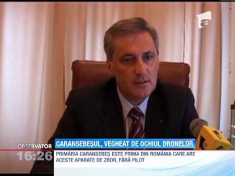 Caransebesul, vegheat de ochiul dronelor