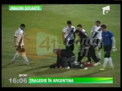 Tragedie in Argentina, un jucator a murit pe teren