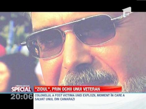 Dorin Petrut, un veteran de razboi invitat la concertul lui Roger Waters