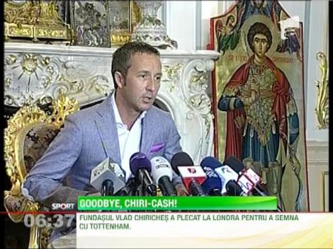 Vlad Chiriches a plecat la Londra